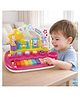 Sanjary Musical Piano Activity Toy for Toddlers with Lights Sounds Animal Figures Educational Keyboard Playset Gift Early Learning Music Fun Toy color design may vary
