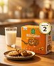Farm Growers Millet Cookies Jaggery Sweetened 150 g Orange Pack of 2