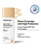 WishCare Daily Tinted Fluid Sunscreen SPF50PA++++|M201|All Skin Type|InVivo Tested|Evens & Protects