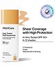WishCare Daily Tinted Fluid Sunscreen SPF50PA++++|M202|All Skin Type|InVivo Tested|Evens & Protects