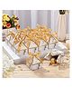 FunBlast Folding Diamond Shaped Gift Box with Ribbons  Pack of 10 Pcs Gift Box (White)
