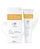 UV Doux Silicone Sunscreen Gel SPF 50 PA+++|India s No.1 Dermatologist Recommended Brand|Invitro,In-Vivo Tested|UVA/UVB Protection, Benzene Free|No White Cast |Oily & Acne-Prone Skin - 75 g