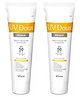 UV Doux Tinted Mineral Sunscreen SPF 50 PA+++ | 100% Mineral Broad Spectrum | Zinc & Iron Oxide | No White Cast | Indias No.1 Dermatologist Recommended Brand | For Sensitive Skin 50 g (Pack of 2)