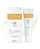 Brinton UV Doux Sunscreen Gel SPF 50 PA+++ | Broad Spectrum UVA & UVB | No White Cast | Benzene-Free | Dermatologist-Approved | Non-Comedogenic | Water-Resistant - 30 g x 2