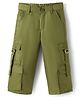 Under Fourteen Only Solid Cargo Style Pants - Olive Green
