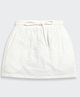 Tiny Girl Woven Solid Skirt - White
