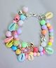 Kamule Shell & Beads Embellished Bracelet - Multi Colour