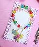 Kamule Beads Detailed & Floral Charm Embellished Bracelet -  Multi Colour