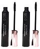 Lotus Herbals Make-Up Ecostay Volumising Mascara | Smudge Proof | With Vitamin E & Almond Oil Pack of 2 - 10 g Each