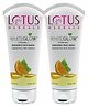 Lotus Herbals Whiteglow Vitamin-C Radiance Face Wash Pack of 2 - 50 g Each
