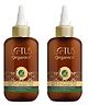 Lotus Organics Hair Fall Control Oil Pack of 2 - 100 ml Each