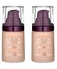 Lotus Herbals Make-Up Proedit Silk Touch Perfecting Foundation, Sf06 Espresso Pack of 2 - 30 ml Each