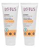 Lotus Herbals Derma Botanics Daily UV Acne 5% Hyaluronic Complex + Vitmain E Sunscreen SPF 50 Pack of 2 - 50 g Each