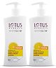 Lotus Herbals Whiteglow Vitamin C Deep Moisture Hand & Body Lotion Moisturises And Brightens Pack of 2 - 400 ml Each