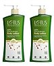 Lotus Botanicals 100% Shea & Almond Body Lotion |Deeply Moisturizes Dry Skin | For All Skin Types Pack of 2 - 280 ml Each