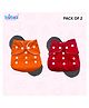 Bubzii Free Size Reusable Cloth Diaper With Inserts & Contrast Flap Pack of 2 Free Size Padded Diaper for babies 3 month TO 3 Years Freesize