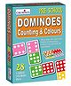 Creative Dominoes Counting & Colours | Fun Matching Game for Kids | Learn Numbers & Colours Through Play | Preschool Educational Toy - 28 Pieces