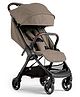 Silver Cross Clic Cabin Friendly Stroller With One Hand Fold, Flat Reclining Seat, Includes Rain Cover, 2 Years Warranty Pram - Cobble