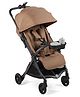Silver Cross Jet 5-World's First Cabin Approved Baby Stroller-Lightweight & Travel Friendly-One Motion Fold-Car Seat Compatible-3 Yrs Warranty-Includes Rain Cover & Travel Bag-0-4Y-Upto 22 Kg-Cinnamon