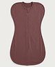 Cocoon Care Bamboo Cotton Knit Solid Arms Up Swaddle Sleeping Pod for Baby - Burgundy