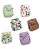Cocoon Care Bamboo Cotton Knit Printed Baby Nappies  Multicolor