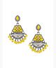 Yellow Chimes Earring(YCTJER-844BDED-YL)