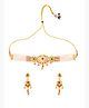 Yellow Chimes Jewellery Set(YCTJJS-814STNCHK-GL)