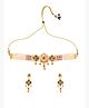 Yellow Chimes Jewellery Set(YCTJJS-815STNCHK-GL)
