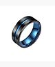 Yellow Chimes Rings for Men and Boys | Blue and Black Ring for Men | Band Finger Men's Ring | Stainless Steel Rings for Men | Birthday Gift for Men and Boys Anniversary Gift for Husband