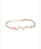 Yellow Chimes Bracelet for Women and Girls Cuff Kadaa Bracelets for Women Valentines Special Love Heart Crystal Rose Gold Plated Bracelet | Anniversary Valentine Gift for Wife Girls (Design 5)