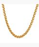 Yellow Chimes Chain for Men and Boys | Gold-Toned Interlinked Stainless Steel Neck Chain | Stylish Accessory Jewelry | Perfect Birthday or Anniversary Gift for Husband