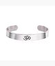 Classic Design High Polished Stainless Steel Om Kada Open Bracelet for Men and Boys fgs..fg