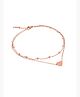 Western Style Stainless Steel Never Fading Rose Gold Plated Heart Designer Anklet for Women  Girls fgs..fg