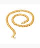 Yellow Chimes Gold Plated Latest Fashion Broad Long Interlinked Neck Chains for Men and Boys