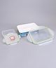 Marvel Avengers Lunch Box With Small Container - Blue White