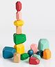 JoyCrate Zen Wooden Stacking Stones  Montessori Balancing Blocks Toy for Kids 3+ Years (16 Pieces)