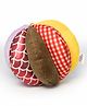 JoyCrate Gripee | Soft Textured Fabric Ball with Rattle Sound  Multicolor