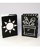 JoyCrate Baby Focus Flash Cards  Black & White Visual Stimulation Cards for Newborns 06 Months