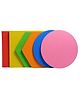 JoyCrate Step-a-Shape Tiles, Foam Multishape Stepping Tiles Set for Toddlers  Multicolor