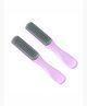 UMAI Flat Hair Brush with Strong & Flexible Bristles | Curl Defining Brush for Thick Curly & Wavy Hair | Small Size | Hair Styling Brush for Women & Men (Purple, Pack of 2)