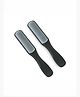 UMAI Flat Hair Brush with Strong & Flexible Bristles | Curl Defining Brush for Thick Curly & Wavy Hair | Small Size | Hair Styling Brush for Women & Men (Black, Pack of 2)
