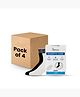 4  DIABETIC SOCKS WHITEBLACKPack of 2..vb