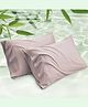 Mush 400TC Bamboo Pillow Cover (1 Pair, 17x27 Inches) Lavender Haze