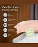 Mush 400TC Bamboo Pillow Cover (1 Pair, 17x27 Inches) Peach