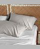 Mush 400TC Bamboo Pillow Cover (1 Pair, 17x27 Inches) Silver Mist
