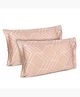Mush Tranquil Bamboo Pillow Cover Pair of 2 - Coral