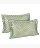 Mush Tranquil Bamboo Pillow Cover Pair of 2 - Green