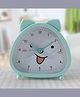 The Better Home Alarm Clock (10cm) | Alarm Clock for Students | Mini Alarm Clock for Kids | Loud Alarm Clock for Heavy Sleepers | Alarm Clock for Bedroom |Cat Ears Table Clock for Study Table - Blue