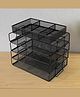5 Layer Magazine Organiser Tray-T52005-Black