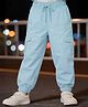 PURPLE UNITED KIDS Twill Woven Cargo Style Joggers - Light Blue